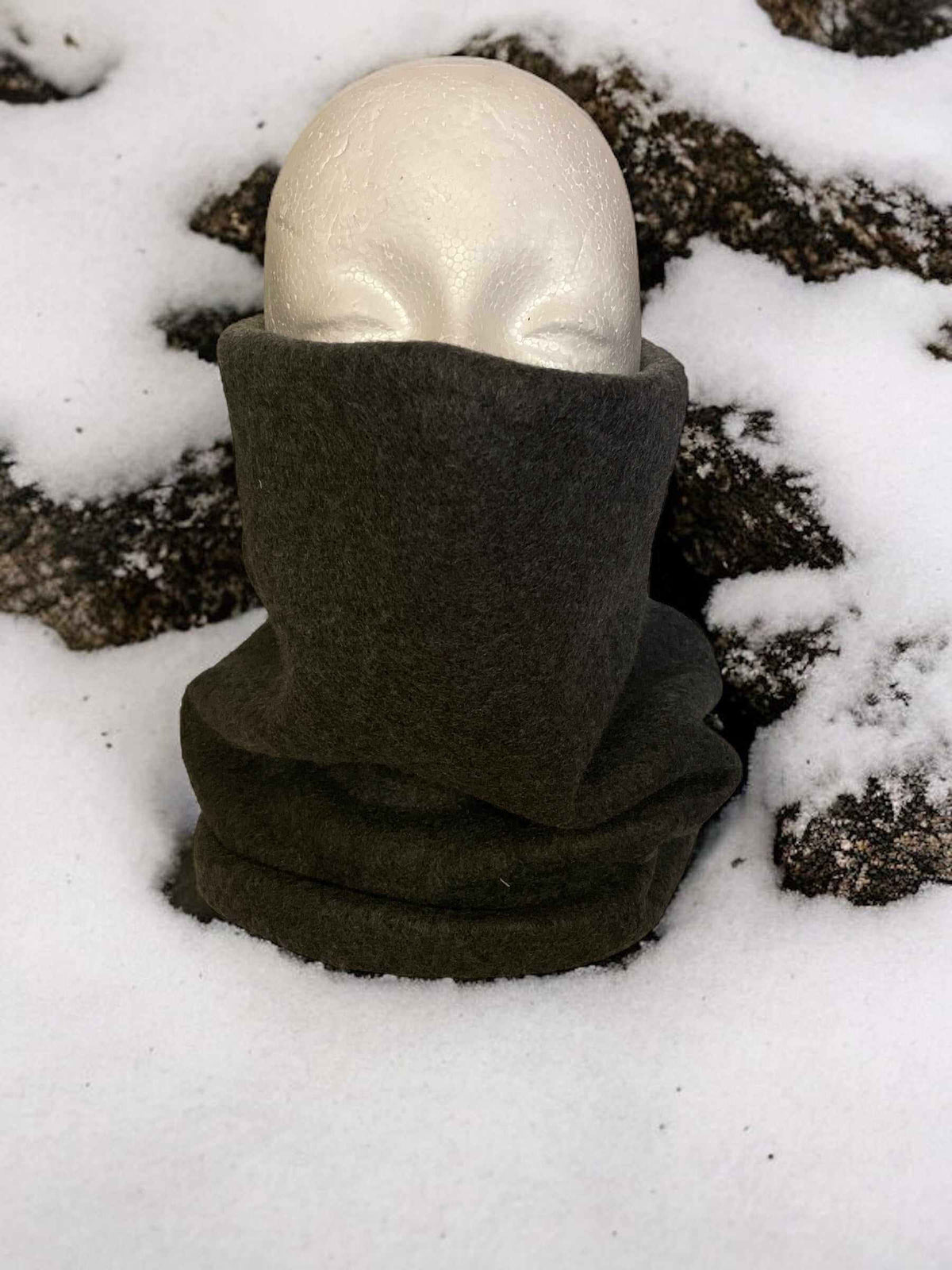 Fleece neck warmer