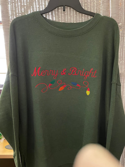 Merry Bright Cotton Sweater