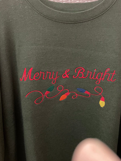 Merry Bright Cotton Sweater