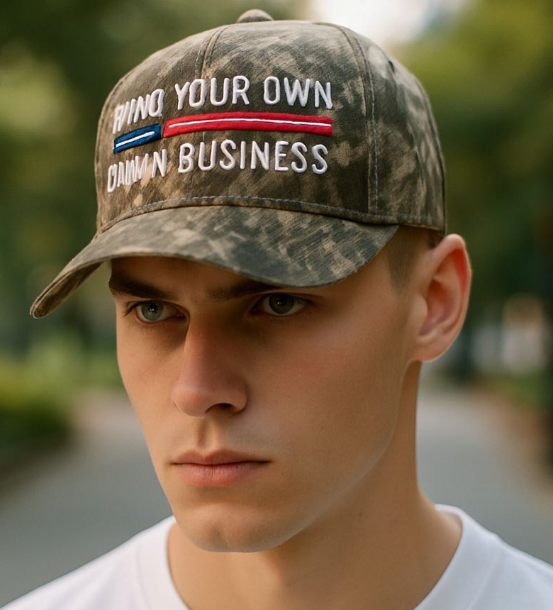 Camo hat