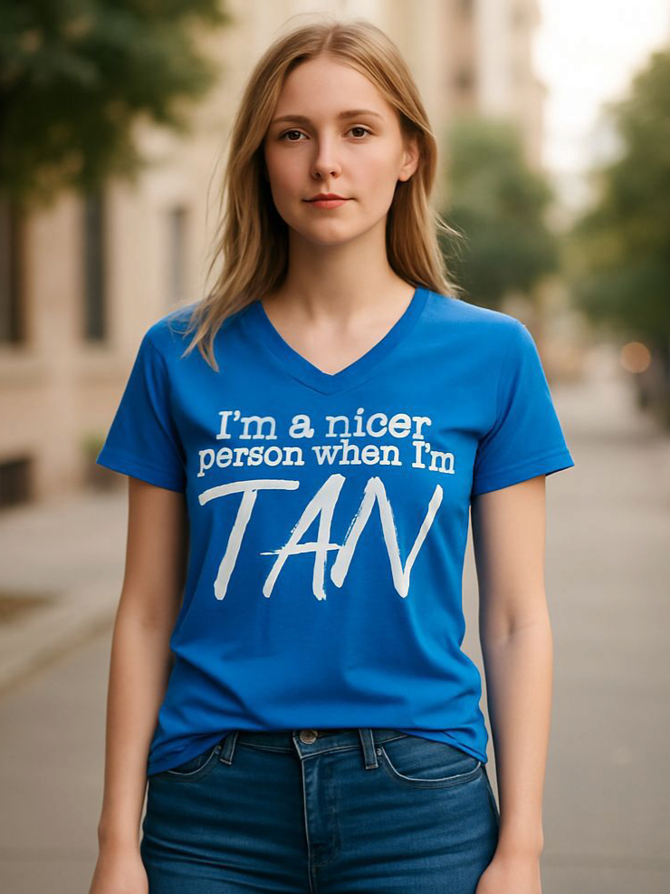 V-neck T 